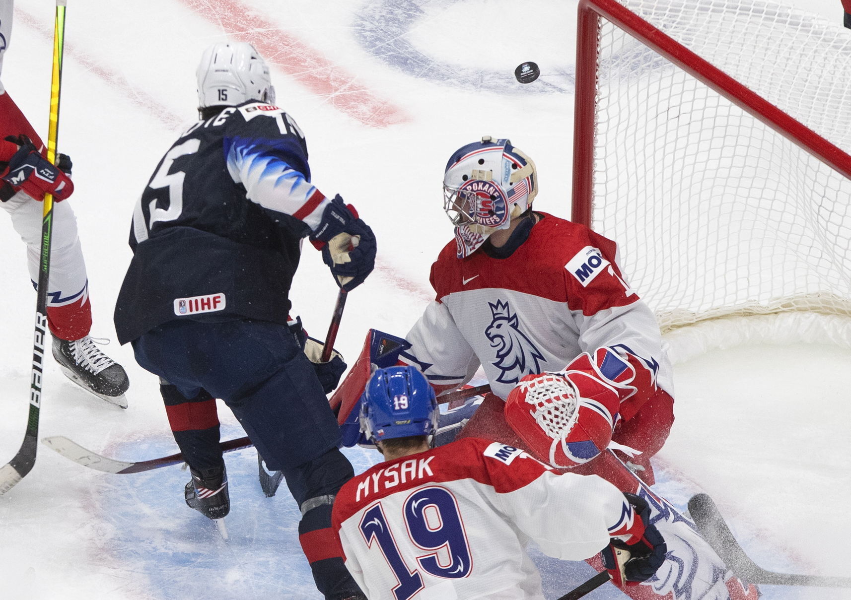 World Junior USA Czech Republic Hockey